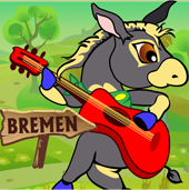 Bremen Town Musicians: Interactive Touch Book